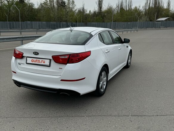 2015 Kia Optima III Рестайлинг, белый, 1950000 рублей - вид 6
