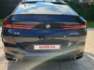 2019 BMW X6 M50i III (G06), чёрный, 8400000 рублей, вид 4