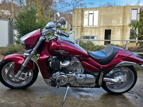 2007 Suzuki Boulevard M109R, красный, 1100000 рублей, вид 1