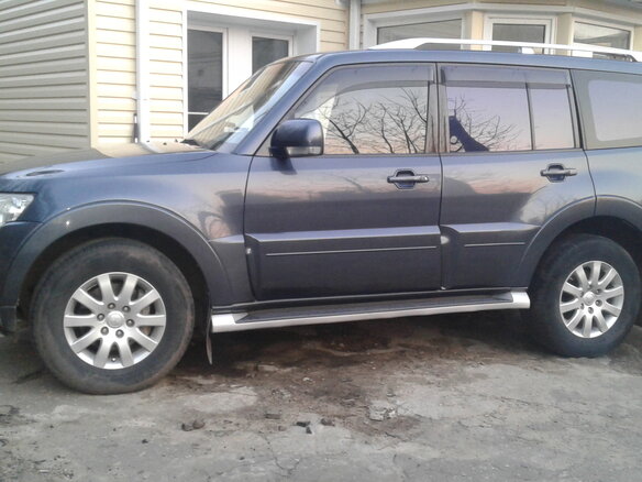 2007 Mitsubishi Pajero IV, серый, 1500000 рублей - вид 6