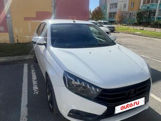 2017 Lada (ВАЗ) Vesta I, белый, 709000 рублей, вид 2