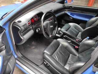 2001 Audi S4 I (B5), синий, 1350000 рублей, вид 5
