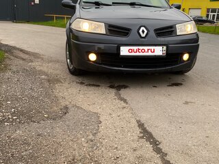2008 Renault Megane II Рестайлинг, чёрный, 450000 рублей, вид 1