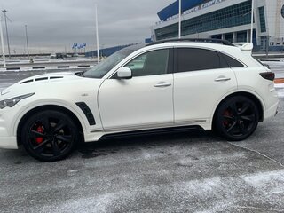 2012 Infiniti FX37 II (S51) Рестайлинг, белый, 2900000 рублей, вид 4