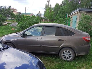 2018 Lada (ВАЗ) Granta I Рестайлинг, коричневый, 760000 рублей, вид 4
