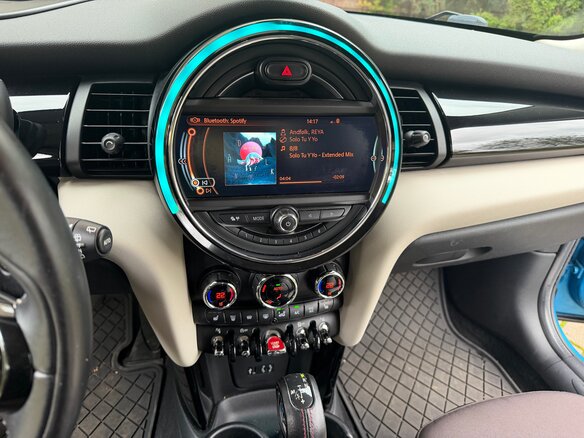2015 Mini Hatch Cooper S III (F55/F56), голубой, 1950000 рублей - вид 14