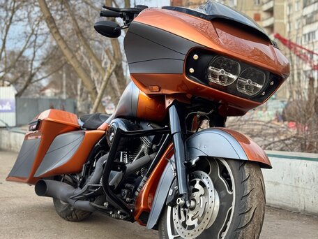 2011 Harley-Davidson Road Glide, оранжевый, 1250000 рублей, вид 2