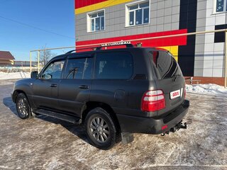 2004 Toyota Land Cruiser 100 Series Рестайлинг 1, чёрный, 1700000 рублей, вид 5