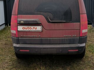 2007 Land Rover Discovery III, красный, 850000 рублей, вид 4
