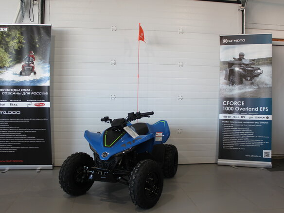 2026 CFMoto CFORCE 110, синий, 299900 рублей - вид 28