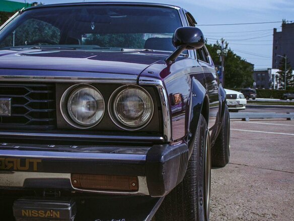 1981 Nissan Skyline GT 5-speed V (C210), фиолетовый, 3200000 рублей - вид 8