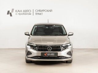2021 Volkswagen Polo VI, серебристый, 1465000 рублей, вид 2