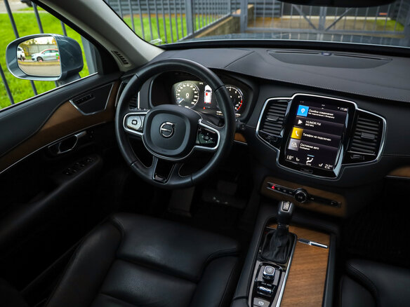 2019 Volvo XC90 B5 II Рестайлинг 1, серый - вид 9