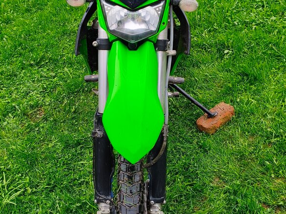 2014 Kawasaki KLX 250, зелёный, 280000 рублей - вид 8