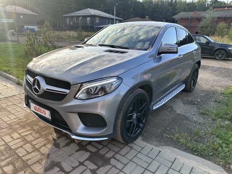 2016 Mercedes-Benz GLE Coupe 400 I (C292), серый, 4300000 рублей, вид 1