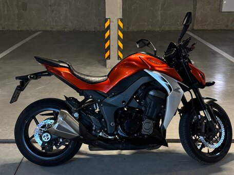 2014 Kawasaki Z 1000, красный, 750000 рублей, вид 5