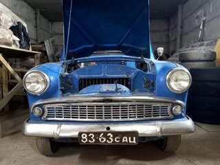 1960 Москвич 407, синий, 320000 рублей, вид 1