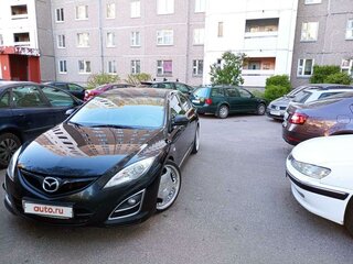 2011 Mazda 6 II (GH) Рестайлинг, чёрный, 980000 рублей, вид 3