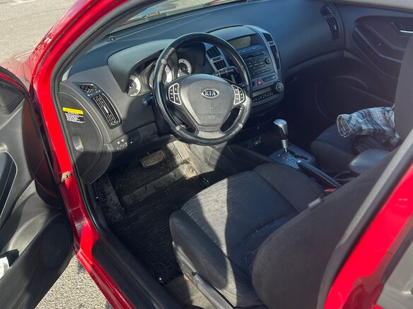 2008 Kia Ceed I, красный, 490000 рублей - вид 2