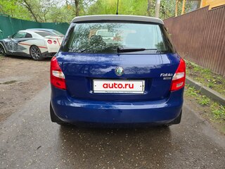 2011 Skoda Fabia II Рестайлинг, синий, 350000 рублей, вид 5