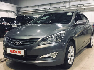 2016 Hyundai Solaris I Рестайлинг, серый, 1150000 рублей, вид 2
