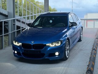 2016 BMW 3 серии 320i xDrive VI (F3x) Рестайлинг, синий, 3000000 рублей, вид 4