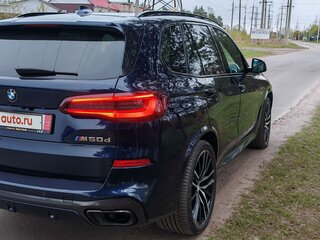 2020 BMW X5 M50d IV (G05/G18), синий, 8960000 рублей, вид 5
