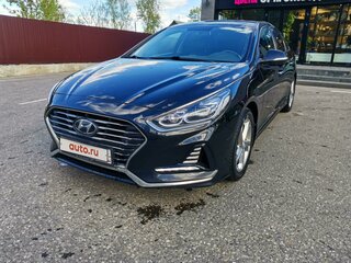 2018 Hyundai Sonata VII (LF) Рестайлинг, чёрный, 2150000 рублей, вид 1