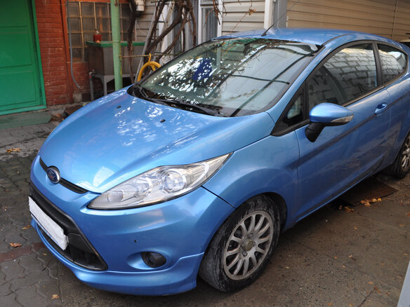 2008 Ford Fiesta Mk6, синий, 510000 рублей