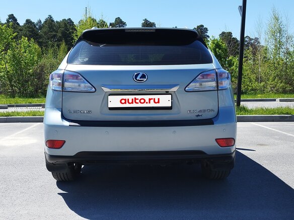 2010 Lexus RX 450h III, голубой, 2500000 рублей - вид 12