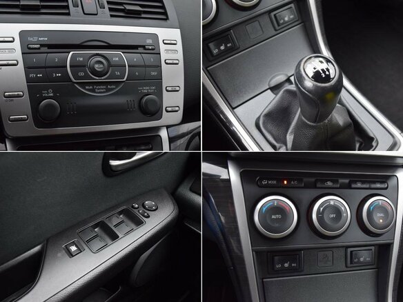 2008 Mazda 6 II (GH), синий - вид 12