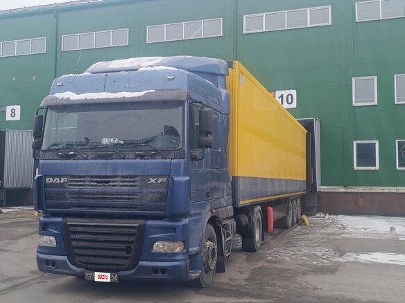 2003 DAF XF 95, синий, 1300000 рублей - вид 15