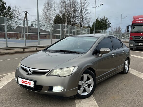2007 Honda Civic VIII, серый, 780000 рублей