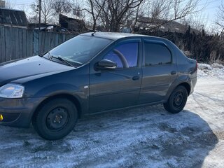 2009 Renault Logan I, серый, 380000 рублей, вид 4