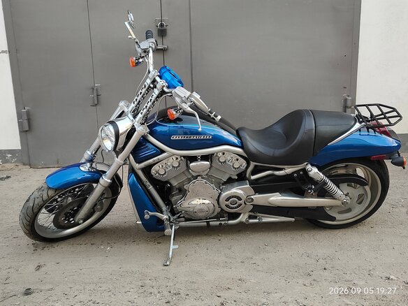 2008 Harley-Davidson V-Rod, синий, 840000 рублей