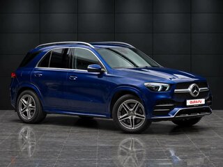 2019 Mercedes-Benz GLE 300 d II (V167), синий, 5300000 рублей, вид 2