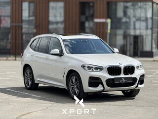 2021 BMW X3 30i xDrive III (G01), белый, 5420000 рублей, вид 3