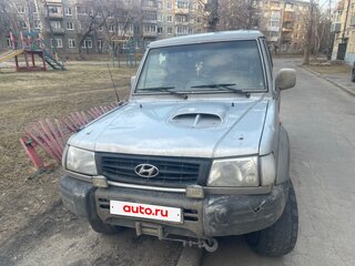 2001 Hyundai Galloper II, серебристый, 510000 рублей, вид 1