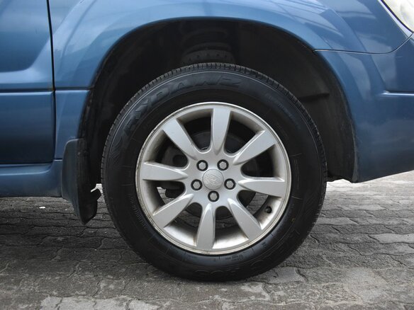 2006 Subaru Forester II Рестайлинг, синий - вид 8