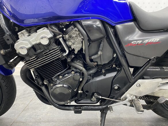 2007 Honda CB 400 Super Four, синий, 355000 рублей - вид 11