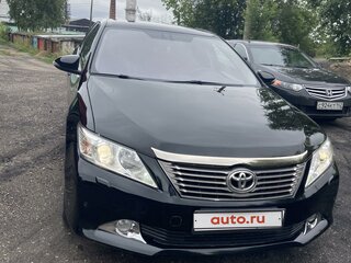 2012 Toyota Camry VII (XV50), чёрный, 1955000 рублей, вид 2