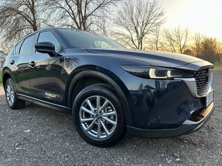 2022 Mazda CX-5 II Рестайлинг, синий, 2200000 рублей, вид 5