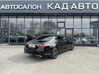 2021 Mercedes-Benz S-Класс 450 Long 4MATIC VII (W223), чёрный, 10750000 рублей, вид 2