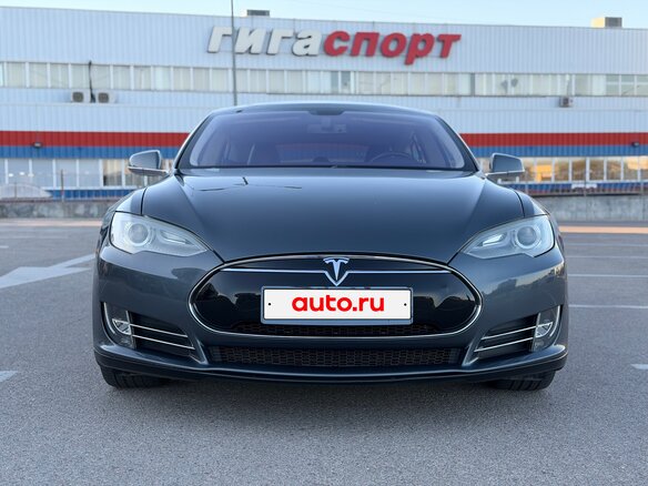 2012 Tesla Model S P85 I, серый - вид 1