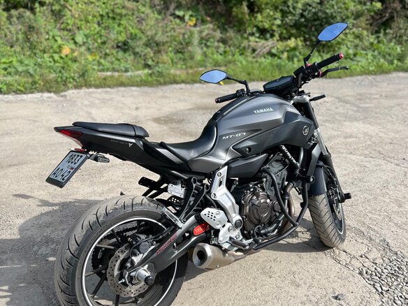 2014 Yamaha MT-07 (FZ-07), чёрный, 690000 рублей - вид 5