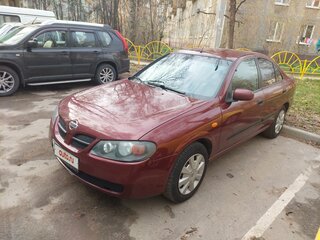 2004 Nissan Almera II (N16) Рестайлинг, красный, 205000 рублей, вид 1