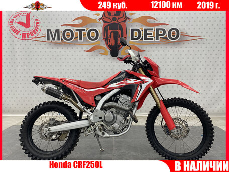 2019 Honda CRF 250L, красный, 465000 рублей, вид 1