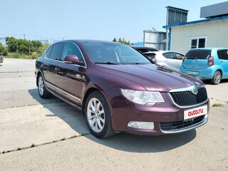 2010 Skoda Superb II, пурпурный, 1520000 рублей, вид 3