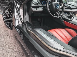 2018 BMW i8 I Рестайлинг, серый, 7000000 рублей, вид 5