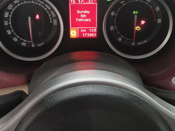 2007 Alfa Romeo Brera I, чёрный - вид 4